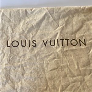 Extra Large Louis Vuitton sleeper dust bag